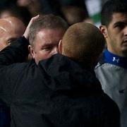 Neil Lennon and Ally McCoist clashed during a derby in  2011