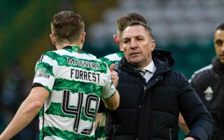 Brendan Rodgers knows he can rely on James Forrest to deliver trophies