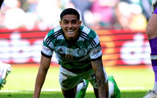 Luis Palma scored the all-important winner on Trophy Day for Celtic