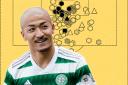 Daizen Maeda scored Celtic's 100th league goal of the season