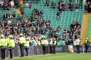 The Green Brigade made their feelings known to Brendan Rodgers and his side at full-time.