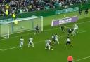 Oh Hyeon-gyu scores the winner against Hibs