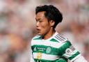 Reo Hatate in action for Celtic