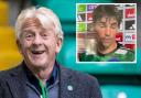 Gordon Strachan delivered a hilarious speech as he hailed Matt O'Riley's X-rated TV slip