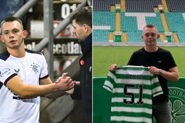 Ex-Rangers man Ciaran Dickson pictured as new Celtic signing as leaked photo emerges