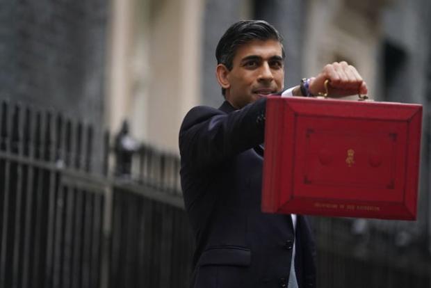 Celtic Way: Chancellor Rishi Sunak announced the Universal Credit taper rate change in the Budget (Victoria Jones/PA)
