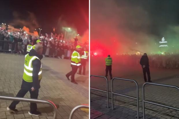 Celtic Way: Celtic stars shared footage of the title celebrations
