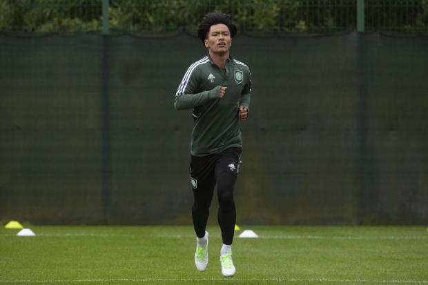 Reo Hatate was in impressive form as Celtic drew with Legia Warsaw.