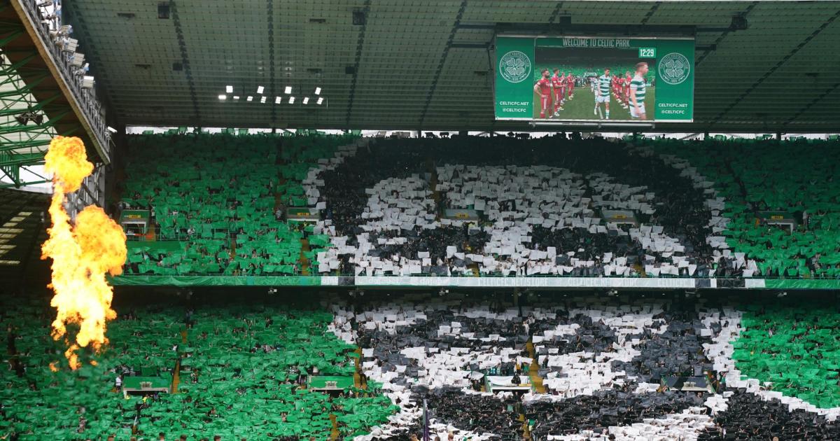 Celtic's incredible fan display for title celebrations on SPFL