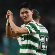 Celtic striker Oh-Hyeon-gyu who netted in the 3-1 Premiership win over Hibs