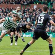 Oh Hyeon-guy puts Celtic 2-1 in front against Hibs
