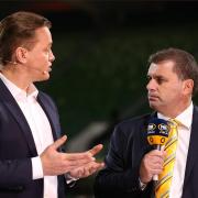 Bosnich with Postecoglou in 2018