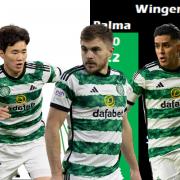 Yang, Forrest and Palma are the three main options for Celtic currently in the wide areas