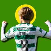 Kyogo is quickly becoming a god-like figure to the Celtic support