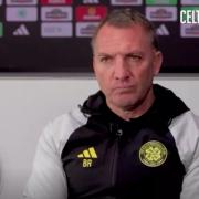 Brendan Rodgers speaks to the club's TV channel