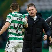 James Forrest and Brendan Rodgers