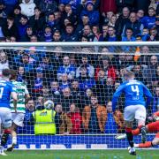 Matt O'Riley lifted the ball down the middle against Rangers