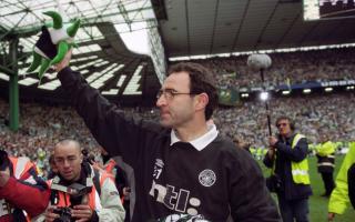 Martin O'Neill during his time as Celtic manager