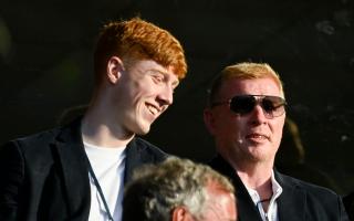 Gallagher and Neil Lennon