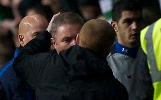 Neil Lennon and Ally McCoist clashed during a derby in  2011