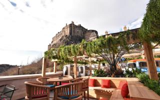 The Cold Town House in Edinburgh was the Scottish pub said to have one the 'most beautiful' beer gardens in the UK